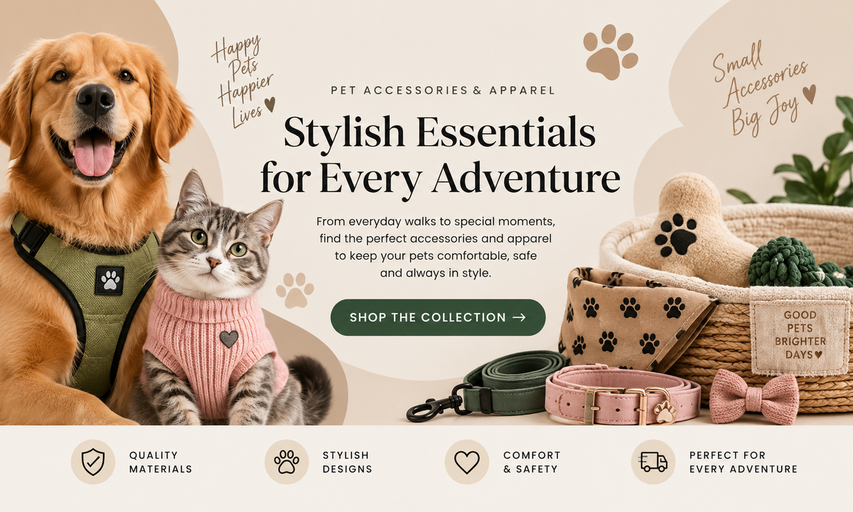 Pet Accessories & Apparel