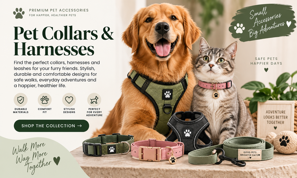 Pet Collars & Harnesses