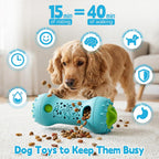 2 Pack Dog Puzzle Toys, Adjustable Treat Dispensing Slow Feeder Toy, Interactive Dog Enrichment Toy for Brain Stimulation and Boredom Relief
