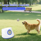 Dog Ball Launcher - Automatic Ball Thrower for Dogs, 3 Adjustable Distance Settings Dog Ball Thrower, Indoor Outdoor Interactive Fetch Machine Dog Toys for Small/Medium Sized Dog