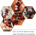 Dog Snow Sweaters - Xmas, Holiday & New Year Sweaters for Small Dog and Cat (Snowman, L)