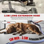 Dog Brush Vacuum Attachment for Miele Classic C1 C2 C3 & Shark Vacuums