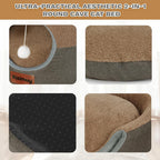 2-In-1 Cat Bed Cave, Cozy Covered Cat Beds for Indoor Cats,Pet Bed