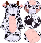 Dog Cow Costume Funny Pet Halloween Costumes for Halloween Dog Cat,S