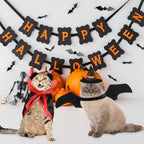5 Pcs Cat Halloween Vampire Costume Halloween Pet