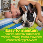 6-Piece Striped Shirt Set: Cotton Sleeveless Puppy Dog Shirts, Breathable Pet Apparel Tank Tops, Colorful Sweatshirts for Small & Medium Dogs